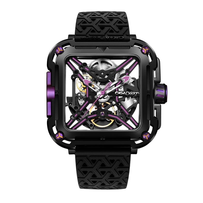 CIGA Design X Series Automatic Mechanical Skeleton Watch